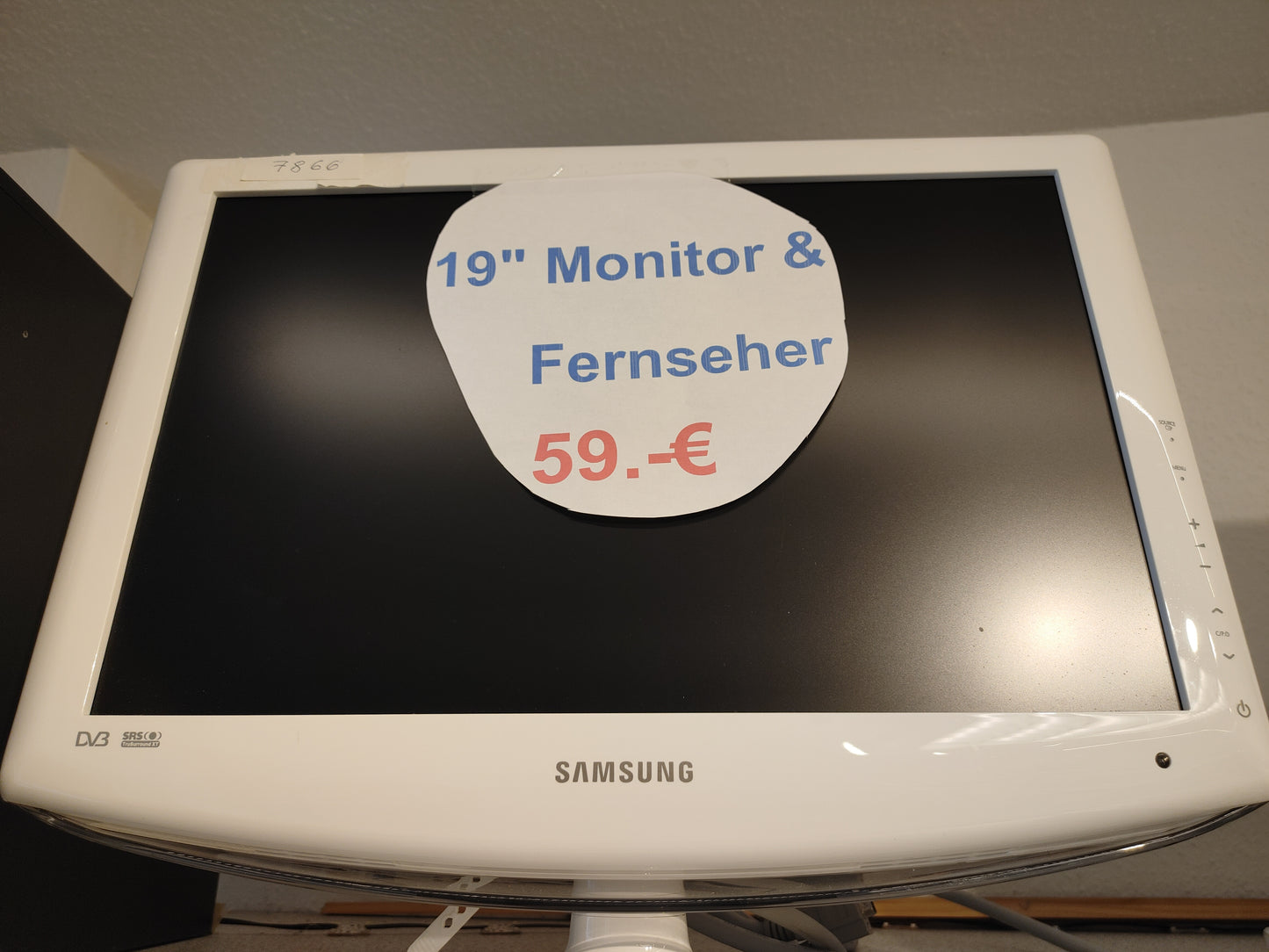 Fernseher und Monitor Samsung 19 Zoll weiss